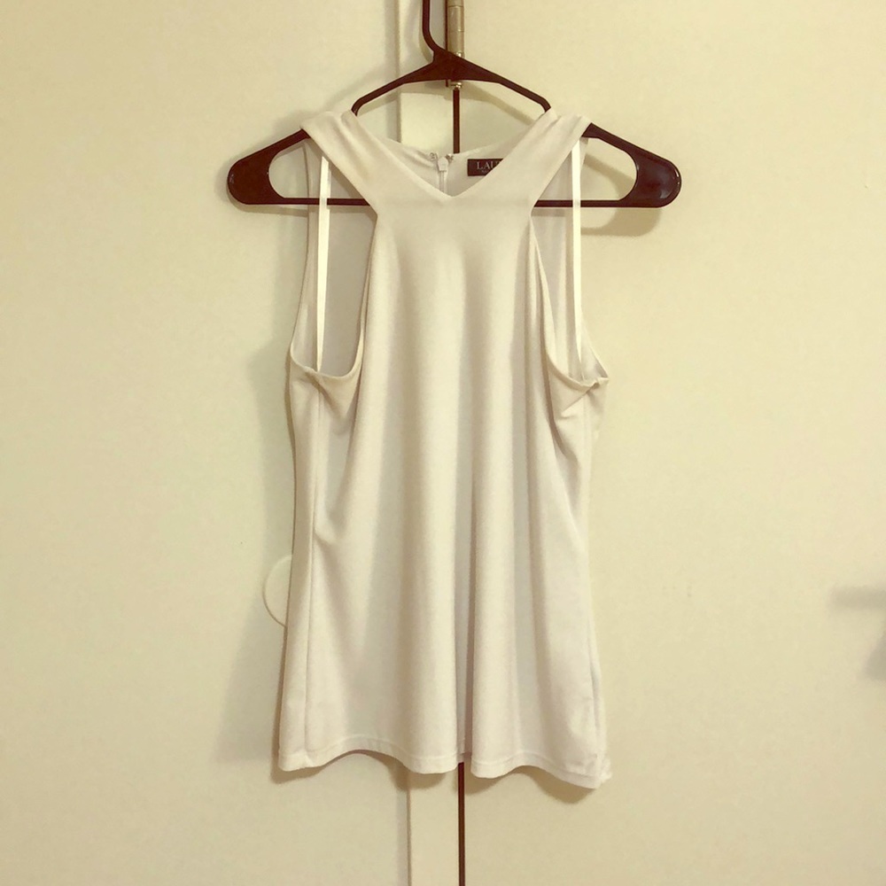 Elegant white top